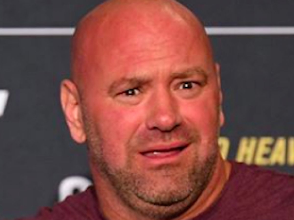 Dana White, antiwhite dip$hit.