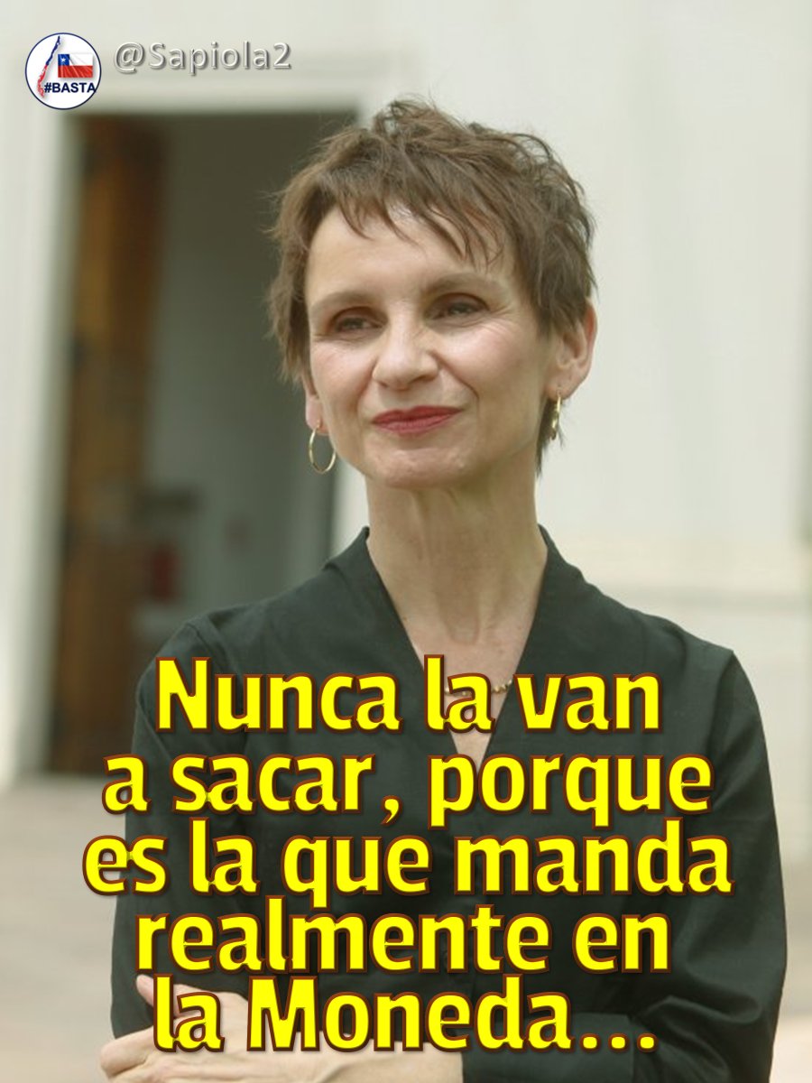 en realidad es la cara de Bachelet en la Moneda... #BoricNoSeLaPuede #FueralaONUdeChile #ConMisAhorrosNo #ConMiPlataNo