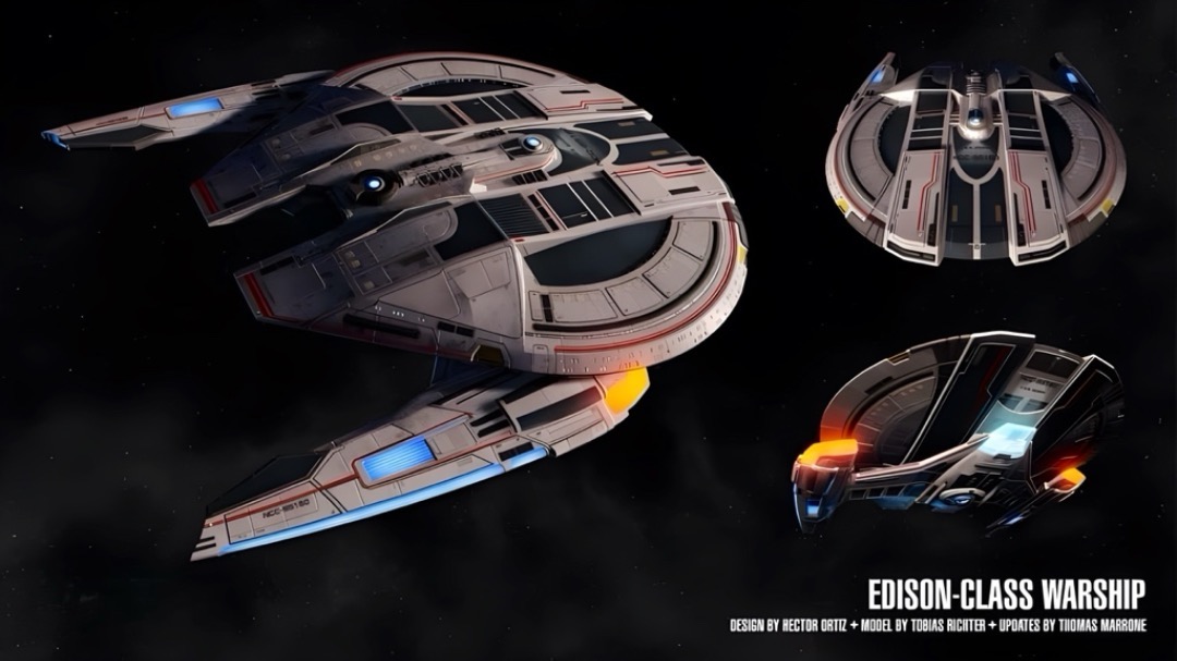 startrek_ships's tweet image. Cool design. #EDISONCLASS WARSHIP #STO dlvr.it/T66MXM