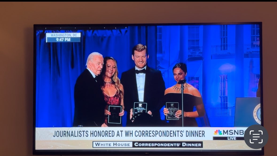 Congratulations ⁦@lomikriel⁩ ⁦@LChurchilll⁩ ⁦@zachdespart⁩ and the entire team ⁦@propublica⁩ ⁦⁦@TexasTribune⁩ ⁦@frontlinepbs⁩ honored for #Uvalde coverage at the White House Correspondents’ Dinner tonight.