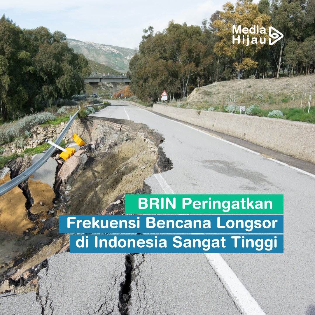 BRIN memperingatkan bencana longsor di Indonesia memiliki frekuensi yang sangat tinggi.

Follow @mediahijaucom untuk tau tren terbaru #greenlifestyle dan #perubahaniklim 🌱

#genz #perubahaniklim #greenlifestyle #gayahiduphijau #gayahidupterbarukan #BRIN #longsor