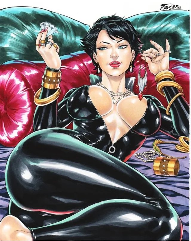 Catwoman by Fred Benes! #DCComics #Catwoman