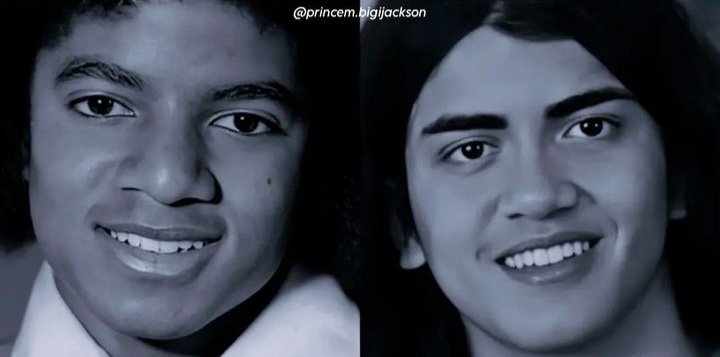 Bigi Jackson face is really I can see Michael's 70s era even 80s. they really have many similarities such as Mannerism, body language, thinking, even his Voice So no doubt.

Ctt: princem.bigijackson on IG. 
 #MichaelJackson