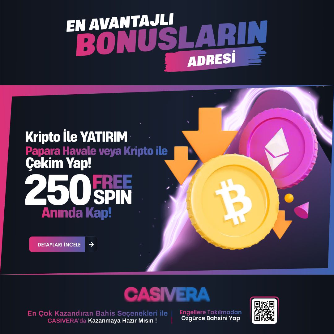 💰 YATIRIMINI VE ÇEKİMİNİ KRİPTO İLE YAP EKSTRA BONUSU KAP! Yatırımınızı ve çekim işleminizi Kripto, Papara veya Havale ile yapın Pragmatic Play'de ekstra spinler kazanın. ⚡️Casivera giriş t.ly/CasiveraXgiris