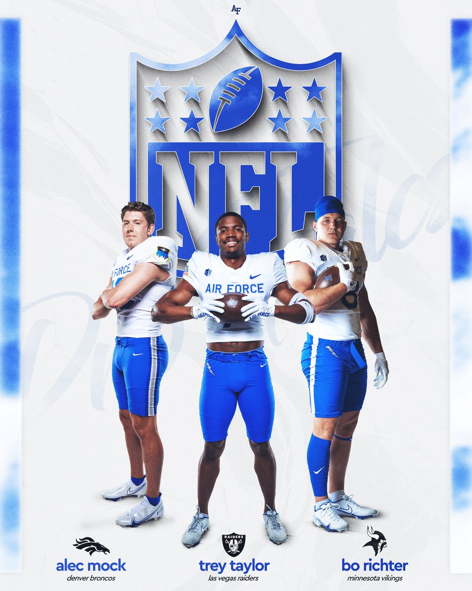 Falcons ➡️ NFL, our guys are officially pro!⚡️#BoltBrotherhood #FlyFightWin