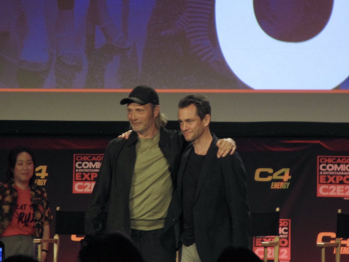 day one of mads and hugh being real