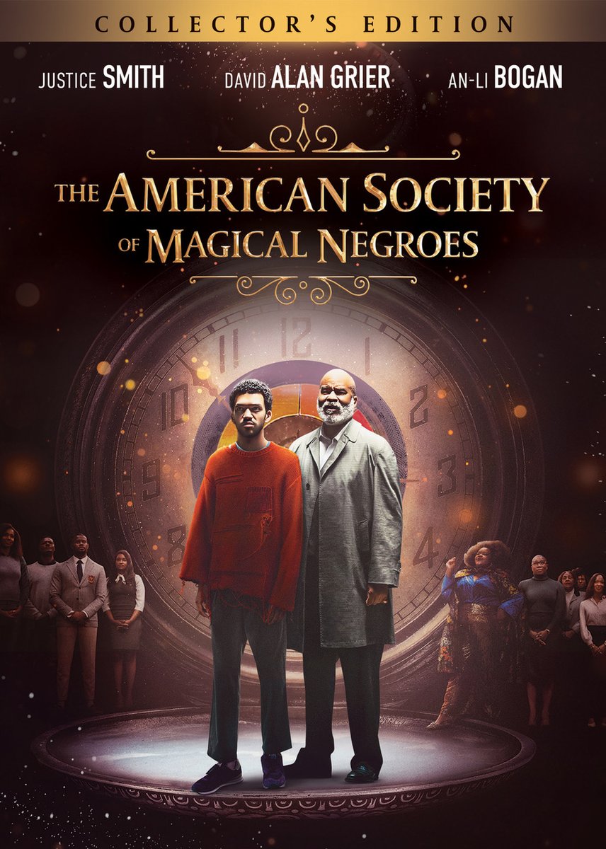 Universal brings The American Society of Magical Negroes to Blu-ray and Peacock. #TheAmericanSocietyofMagicalNegroes #FocusFeatures #JusticeSmith #DavidAlanGrier #AnLiBogan #DrewTarver #MichaelaWatkins #AishaHinds #TimBaltz #RupertFriend #NicoleByer hollywoodmatrimony.com/the-american-s…