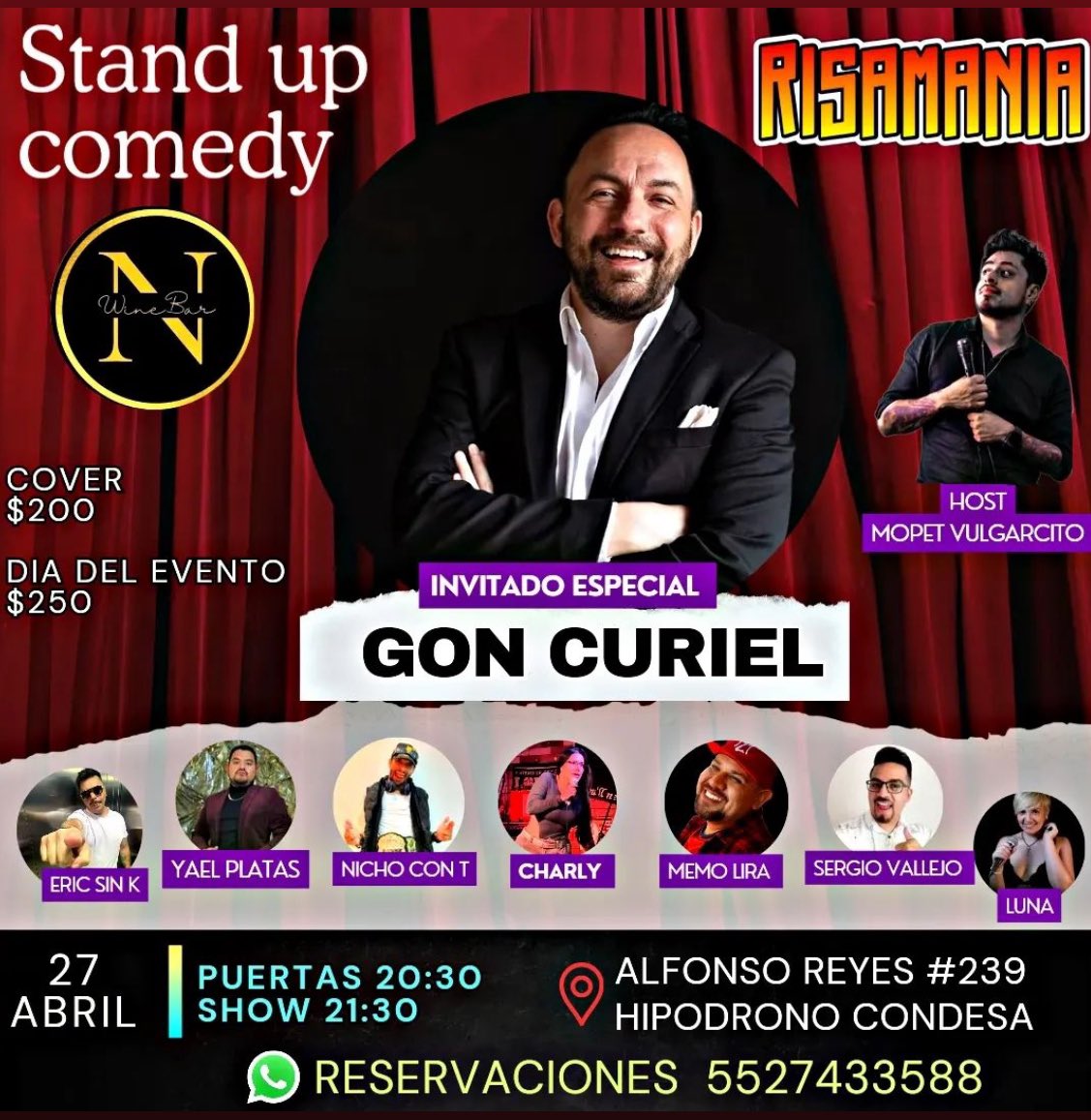 HOY ES MI CUMPLEAÑOS!!!!! Me invitaron a cerrar este show, vengan a festejar y a brindar conmigo!!!!!