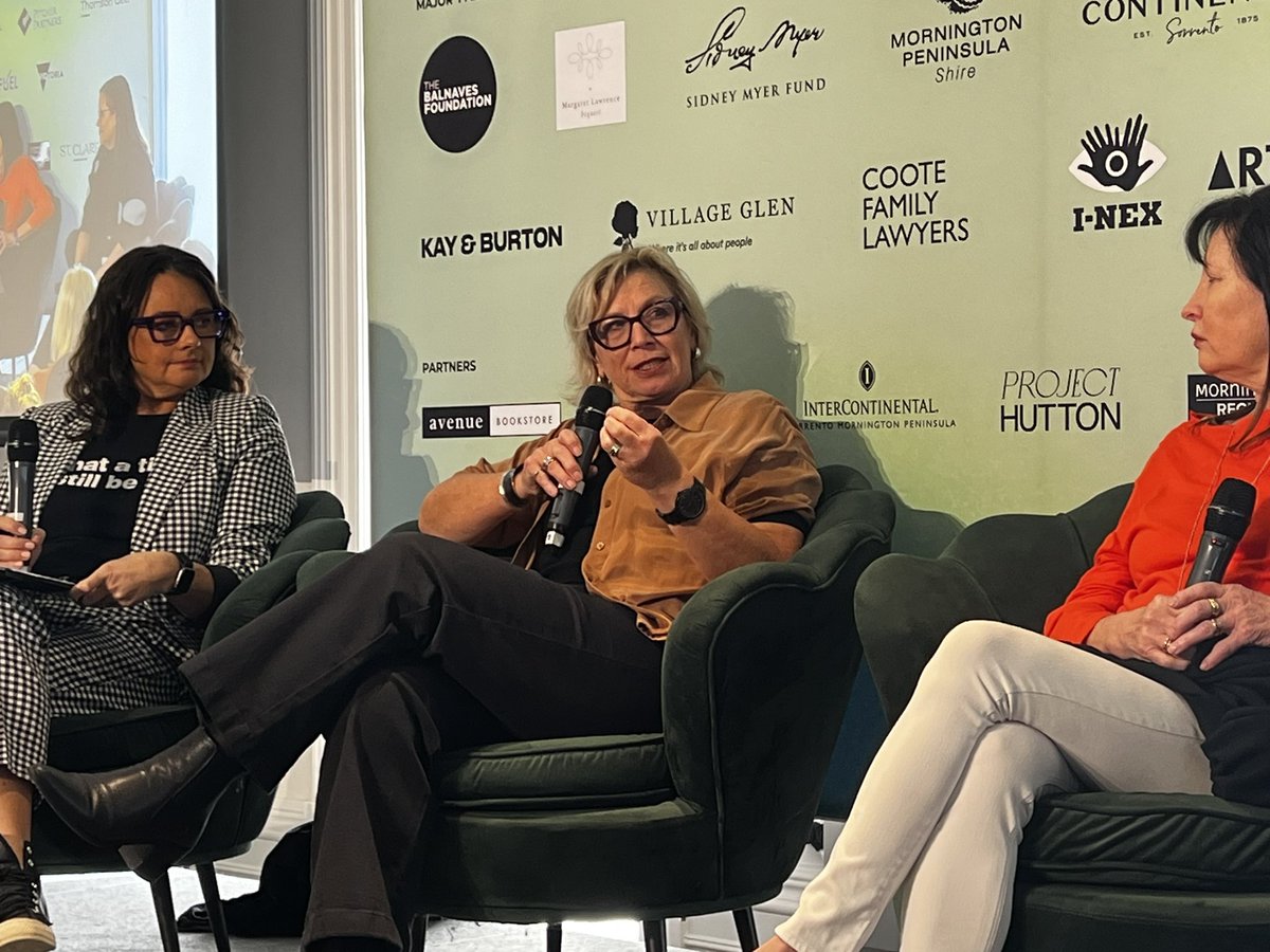 #RosieBatty: “not one thing has been given to women without a fight.”

<a href="/SorrentoWritFes/">Sorrento Writers Festival</a>