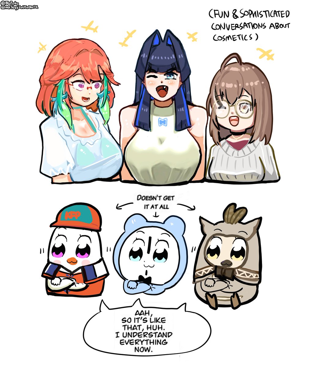 #KFPicasso #kronillust #クロニーラ #kroniijokes #drawMEI #memeMEI
Girls Talk Epic