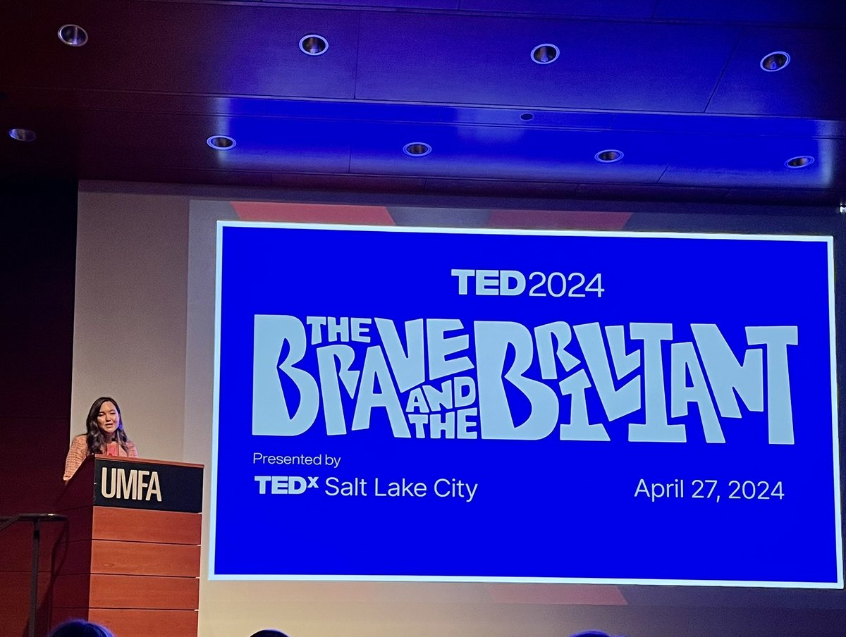 Travel expert and previous TEDxSaltLakeCity speaker Tippe Morlan is our emcee tonight! She’s not only introducing talks, she’s also sharing, brave and brilliant moments from our attendees. #TEDxSaltLakeCity2024 
#TheBraveAndTheBrilliant