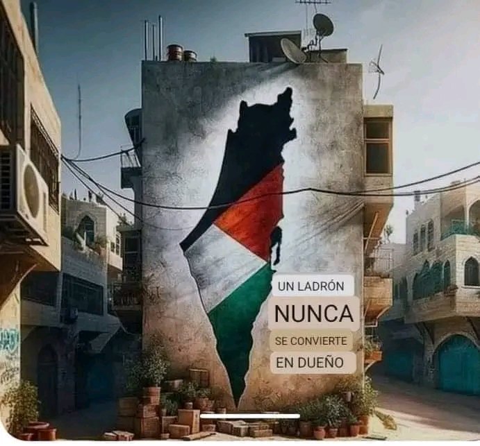 'Incluso si sólo una persona o incluso ninguna ve mi publicación sobre #Palestina 🍉 , es suficiente para mí. Defiende la verdad incluso si estás solo. Hablar por los oprimidos significa que hablaremos por la justicia '🍉 #DeZurdaTeam 🤝 #FreePalestine