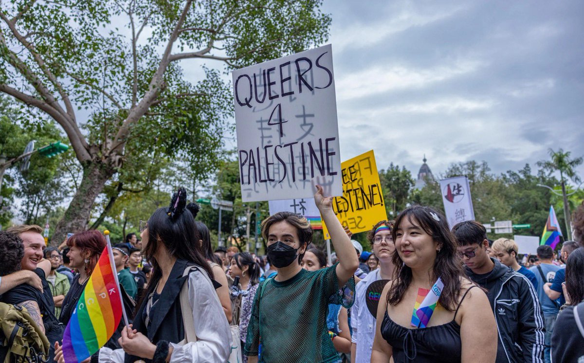 Hello, to all those Queer people protesting for Hamas-led Palestine. Good News for you👇🏽

Iraq Criminalises Same-Sex Relationships, carrying a maximum penalty of 15 years in jail. A death penalty was also proposed.

Middle-East will never accept you. It is against their Religion.