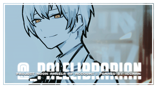 ㅤ
A malfunction.
Only, this time, I'm smiling at your side
To know that I would someday be gratified
                                                      [  #PROJECTMOONRP ]

x.com/_PALELIBRARIAN…