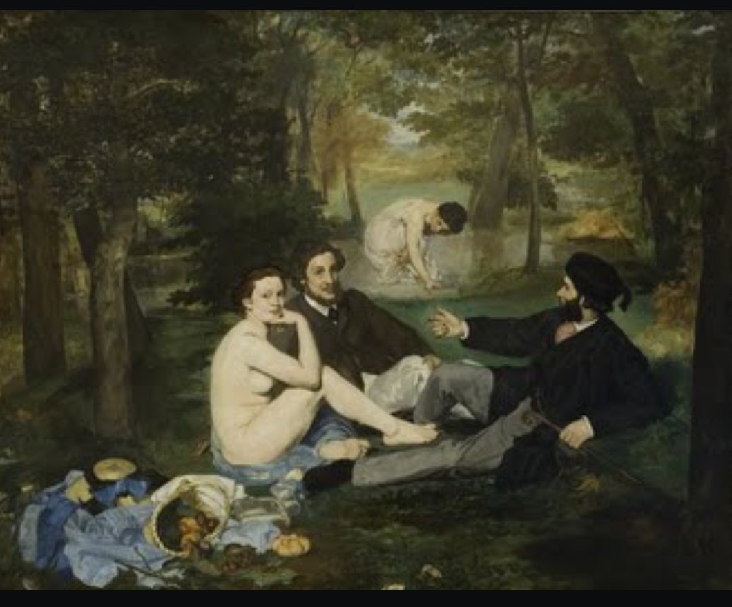 🌎❤️🦋🎶🏛📚📷📽🎨
#sztuka
Edouard Manet
Luncheon on the Grass🖼
1863