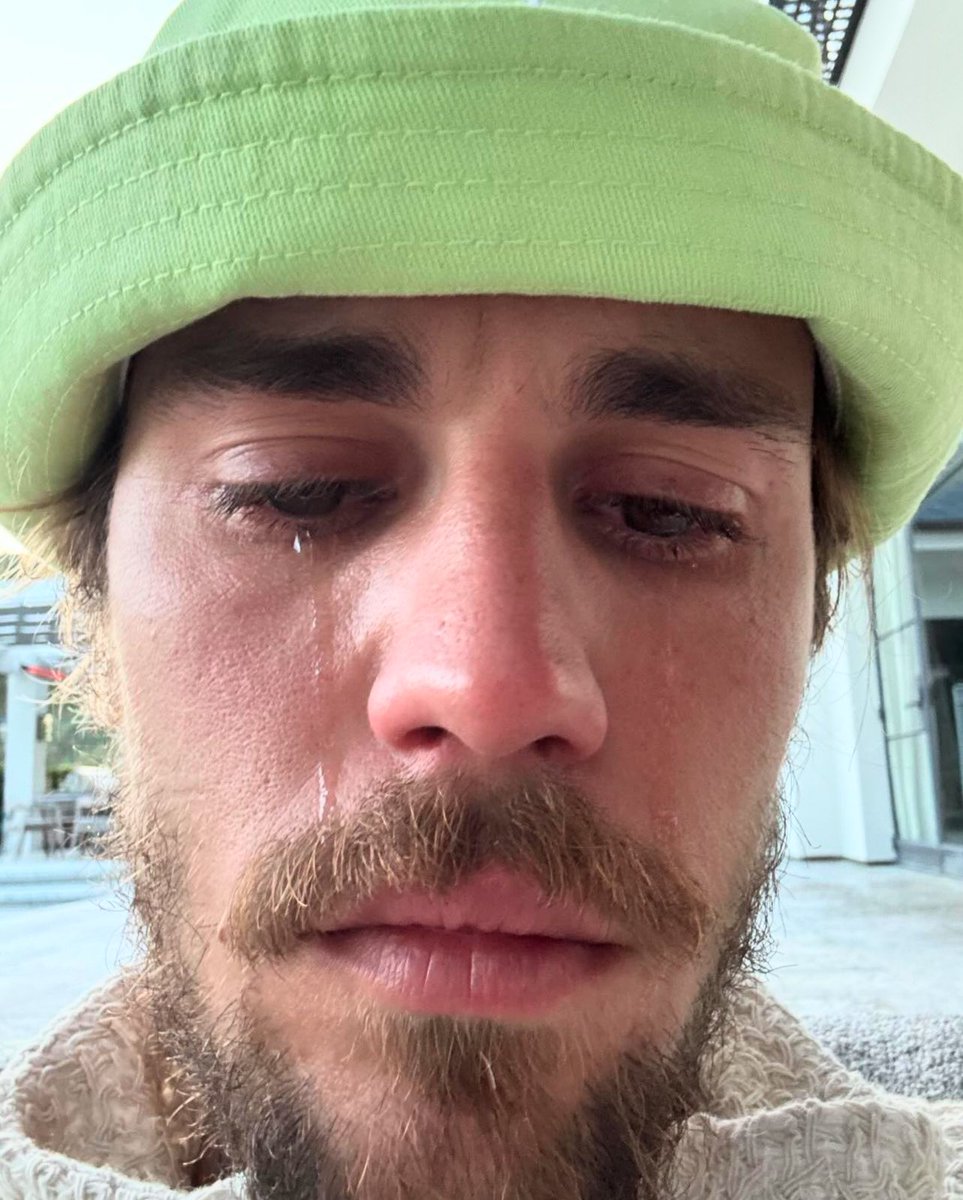 🚨DEVELOPING: Justin Bieber just posted pictures of himself crying and rumors are circulating that he is desperate for help after abuse by the Hollywood elites ⚠️