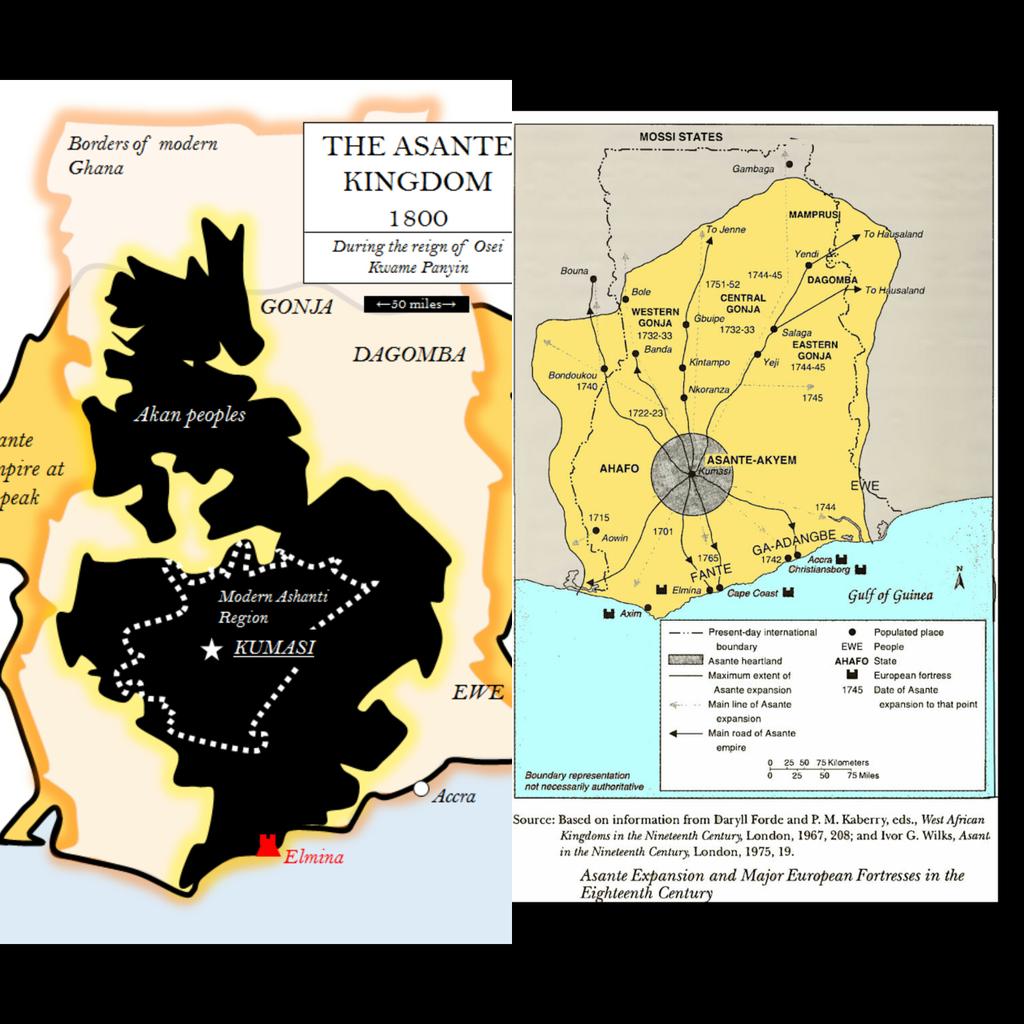 The Asantehene doing bidding for the 'British Empire' whose presence stopped its expansion? You're hating on the Kingdom that made modern Ghana only a British colony for only 55 years? In comparison, the US were a British colony for almost 200 years. You're dissing the Kingdom…