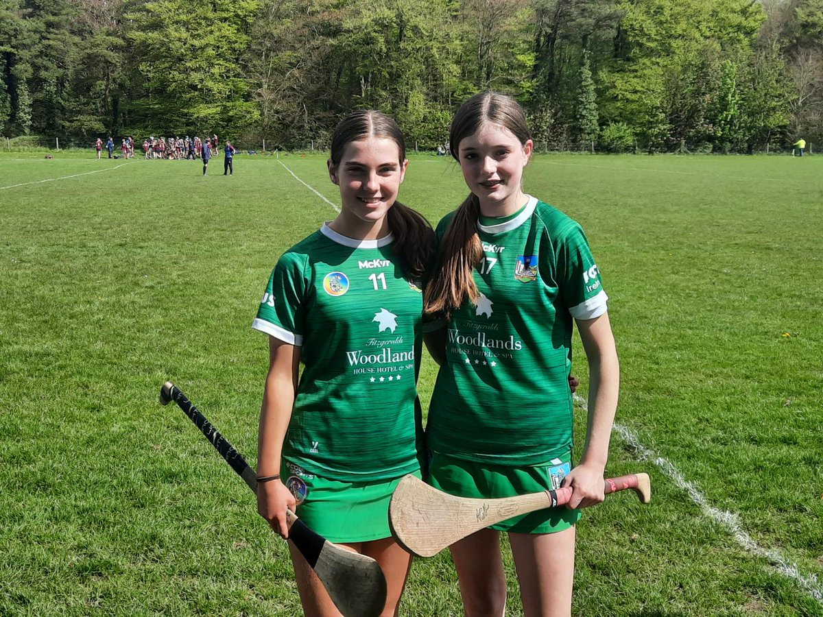 Well done to Cara Clifford and Muireann Tobin who played with the @LimCamogie U14 team this morning vs Galway. Well done girls🇳🇬🇳🇬🇳🇬