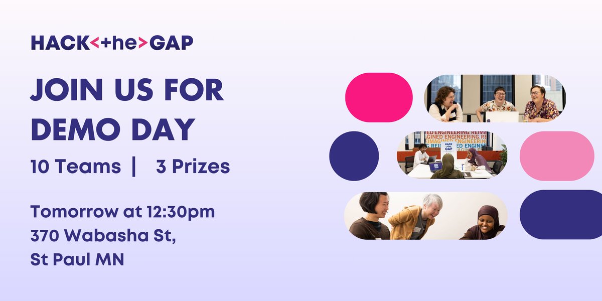 HackTheGap's tweet image. Last chance to get demo day tickets for tomorrow Sunday, April 28th at 12:30pm! eventbrite.com/e/hack-the-gap…