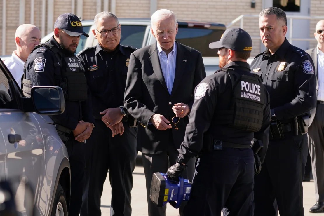 If the U.S. has an “open border” then why has the Border Patrol made over 5 million arrests in the first 26 months of Biden? The border needs fixing but it’s NOT OPEN. Republicans need to bring a border to the floor of STFU about it and let democrats fix the problem.