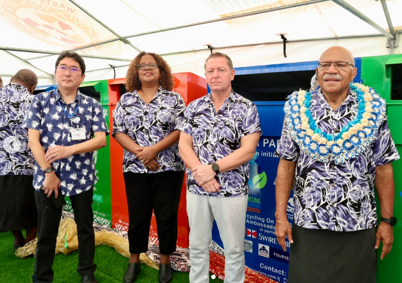 #PlanetvsPlastics: @USAID partners w/ Waste Recyclers Fiji Limited & Pacific Recycling Foundation to propel Fiji toward a greener future. The #CleanCitiesBlueOcean Program establishes recycling zones and creates clean communities.