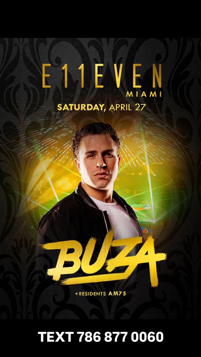 TEXT 786 877 0060 @11MIAMI 

.

#Weekend #Illenium #April #ALLTHINGSMIAMI #E11EVEN #E11EVENMiami #11Miami #E11EVENPromoter #11Promoter #MiamiPromoter #MiamiBeachPromoter #SouthBeachPromoter #BrickellPromoter #MiamiGuestList #MiamiHost #Miami #MiamiFlorida #DowntownMiami #Brickell