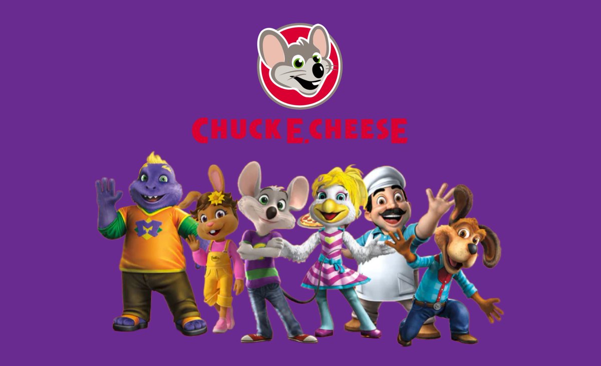 Check out all of those and these characters of #ChuckECheeses so it’s a place to be Where a Kid Can Be a Kid! 🐭🐁🎮🕹️👾🍕🎟️👩🏻👧🏼🧑🏻🧑🏾‍🦱👦🏽🧒🏼
@ChuckECheese #ChuckECheese #WhereAKidCanBeAKid