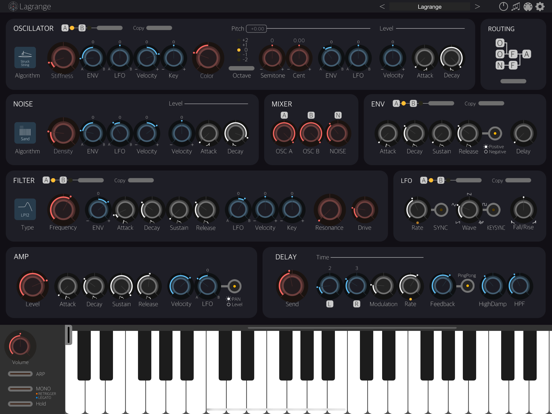 synthyfrog's tweet photo. Lagrange - AUv3 Plug-in Synth (iPad, iPhone) price drop: $9.99 -> $7.99 ($2.00 discount) https://t.co/rCt4G8l5bl https://t.co/ur3BRVn3EJ More musician apps, updates, price drops at https://t.co/gI4n0NRLXs #Synth #AUv3 #Studio #iOSStudio https://t.co/A74LwXhVwO