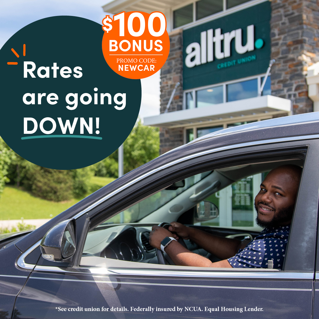 We have just lowered our 60-month rate and offer flexible terms to fit your #budget. Bring us your #autoloan and enjoy your first 90 days payment-free, plus get a $100 #bonus with promo code NEWCAR. 

This #offer ends 5/31/24 so apply now,  ow.ly/JHLc50R7AgS