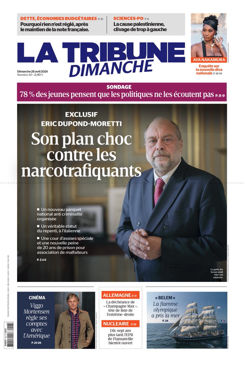 🚨📰#LaTribuneDimanche Découvrez la Une de notre nouvelle édition de La Tribune Dimanche ! Vous pouvez retrouver l’édition ici : kiosque.latribune.fr/la-tribune-dim…