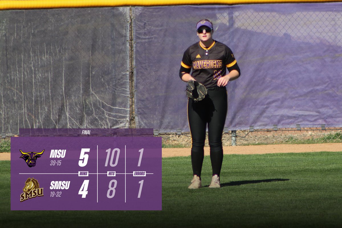 Minnesota State completes the sweep of the Mustangs, winning game 2, 5-4.