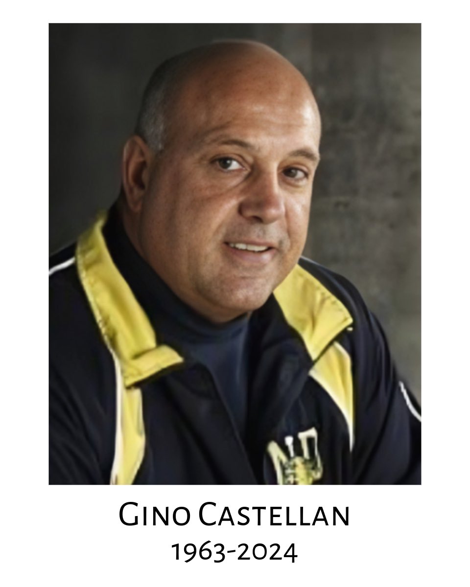 Please note that a service will be held this Tuesday, April 30, at 4 p.m. in Red Deer’s St. Mary’s Catholic Church. More details about visitation and service are in the link here: parklandfuneralhome.com/memorials/gino… 🏈🏈 #football #footballalberta #ginocastellan #visitation