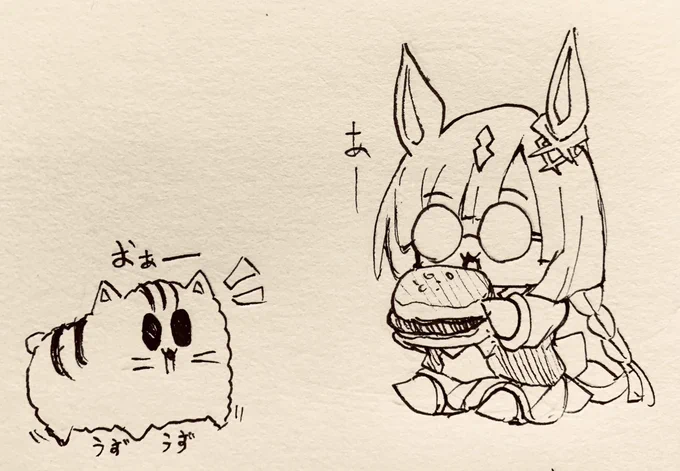 ハンバーグシューターイクノ🍔(再掲) 