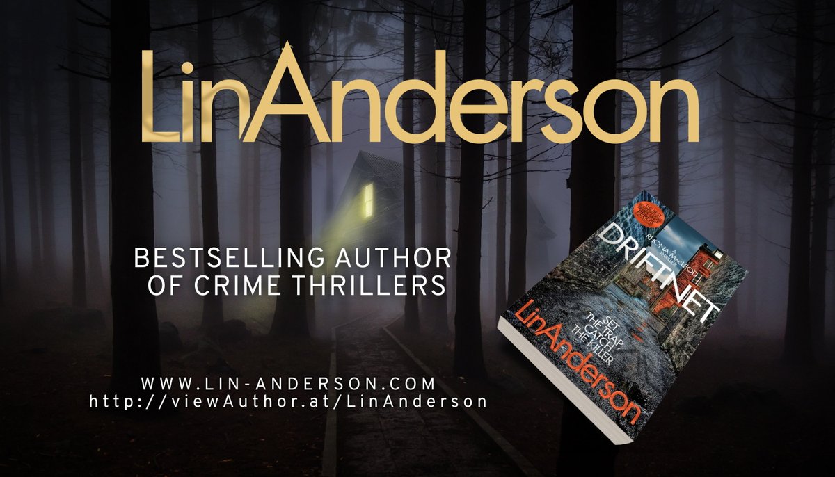 'Lin Anderson is one of Scotland's national treasures.' - Stuart MacBride viewBook.at/Driftnet #CS I#Thriller #Mystery #CrimeFiction #BloodyScotland #IARTG #KindleUnlimited