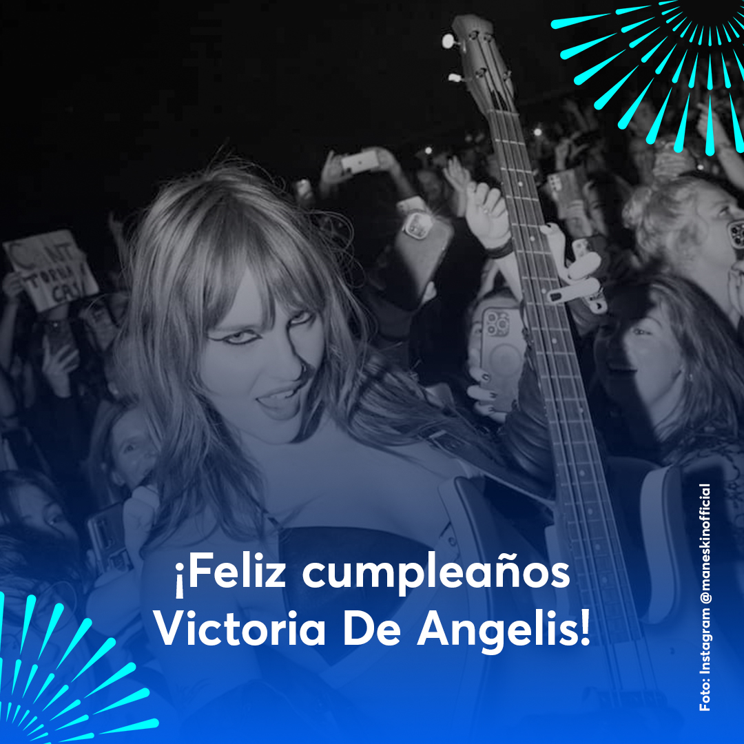 🥳 ¡Feliz cumpleaños a nuestra rockstar favorita! 🔥🎸 Dejen su felicitación para la bella y talentosa @vicdeangelisss en respuesta a este post 💘