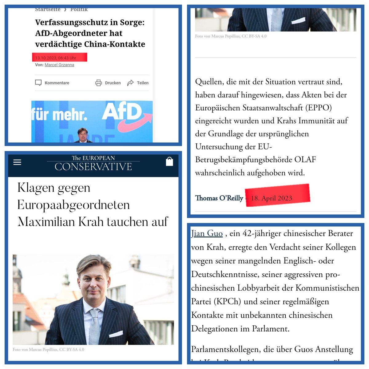 Die gesamte #AfD hat also über Jahre auf Staatkosten gepennt und schreit jetzt 'Kampagne, wir gaben nichts gewusst!'? #Krah