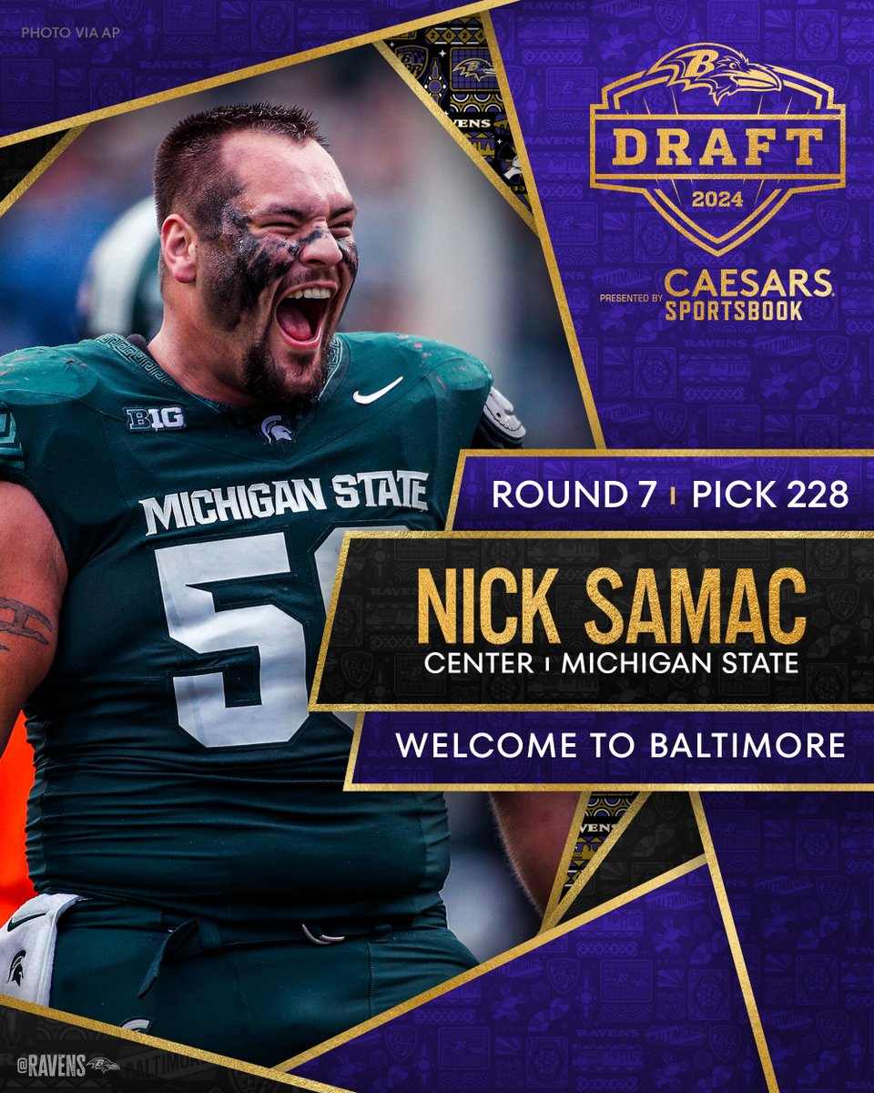 Welcome to Baltimore, @nickysamac ❗