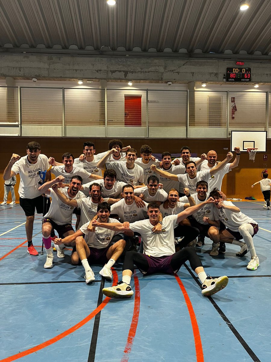 *CAMPIONS DE SUPERCOPA*

Victòria del Sènior A Masculí (80 - 63) davant l'Olesa que certifica matemàticament la primera plaça i el campionat.
Felicitats per la temporada!