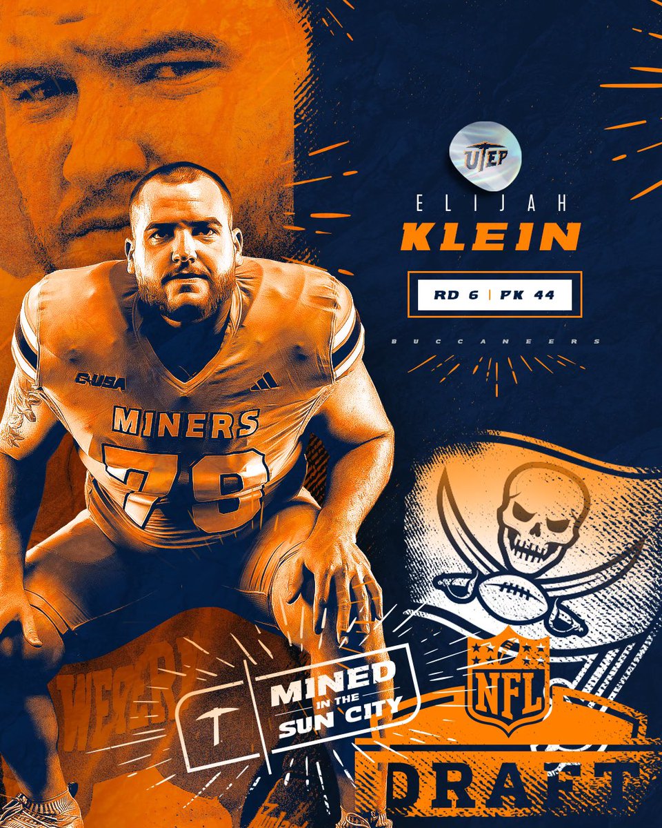 Klein going to Tampa!!

<a href="/Buccaneers/">Tampa Bay Buccaneers</a> <a href="/ElijahKlein79/">Elijah Klein</a> 
#PicksUp #NFLDraft2024
