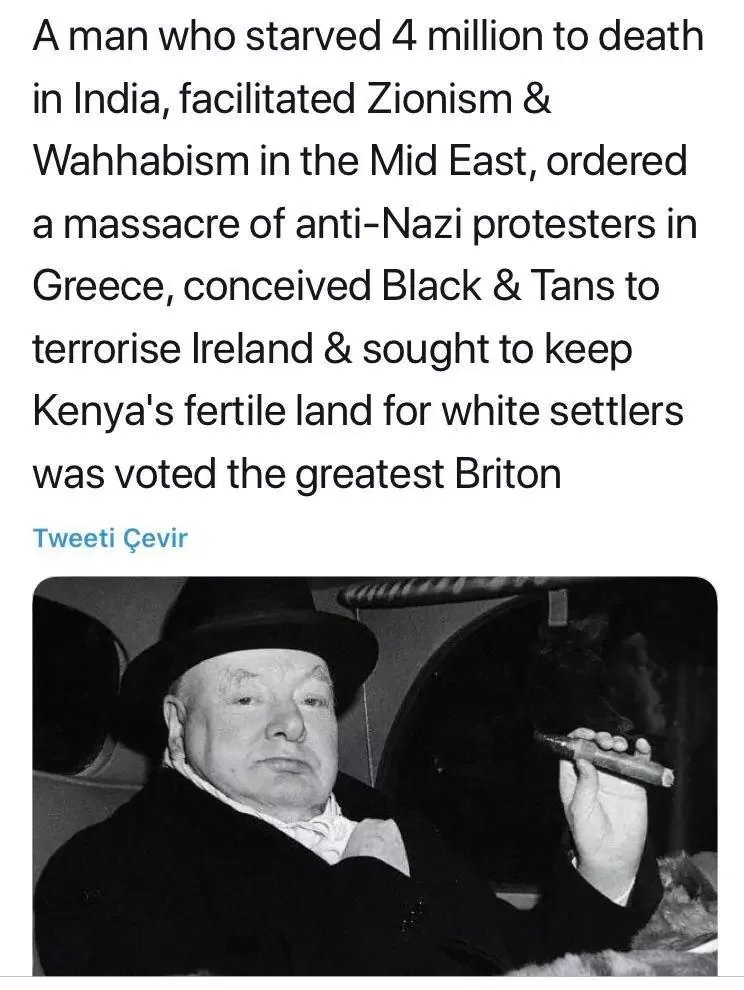 Winston Churchill was a Fascist Scumbag