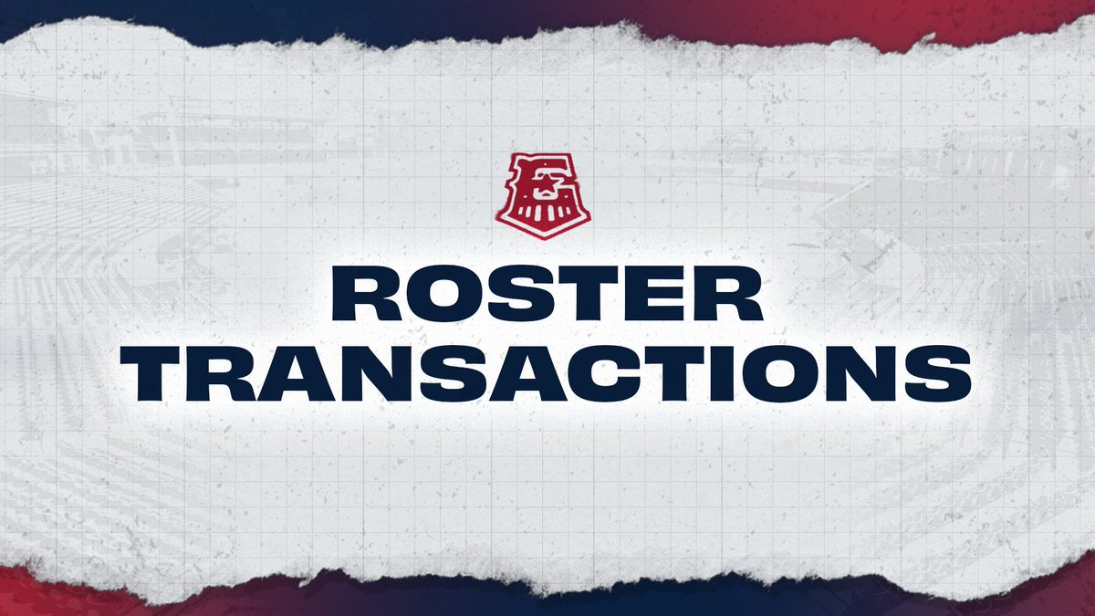 Today's #RRExpress roster moves: DELETE: RHP Florencio Serrano (to Hickory - A+)