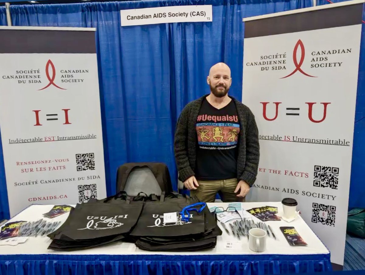 The Canadian AIDS Society at The Canadian Association for HIV/AIDS Research Conference 2024. #CAHR2024 #ACRV2024 #UequalsU #IégaleI #CAS #SCS 📸credit: @jenesoncruz @CAHR_ACRV @CDNAIDS