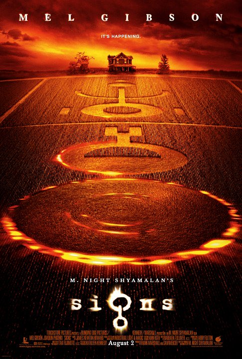 Revisited SIGNS tonight, a film I hadn’t seen in about 20 years. What a tremendously exciting & atmospheric film. Tight, precise & beautifully acted, engaging with grief + questions of faith & predestination with genuine clarity & intelligence. Shyamalan’s best?