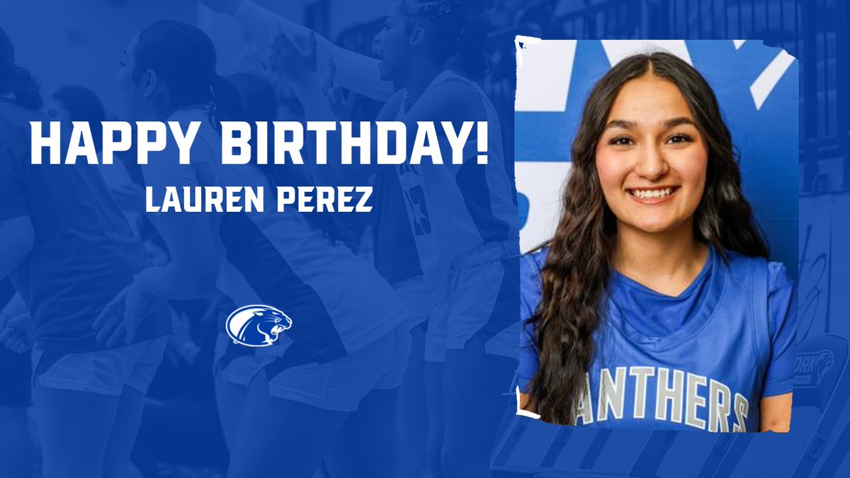 HAPPY BIRTHDAY to our sophomore guard Lauren Perez! We are excited to have you here with us and wish you nothing but the best on your special day! 💙🤍#birthdaygirl #Believe