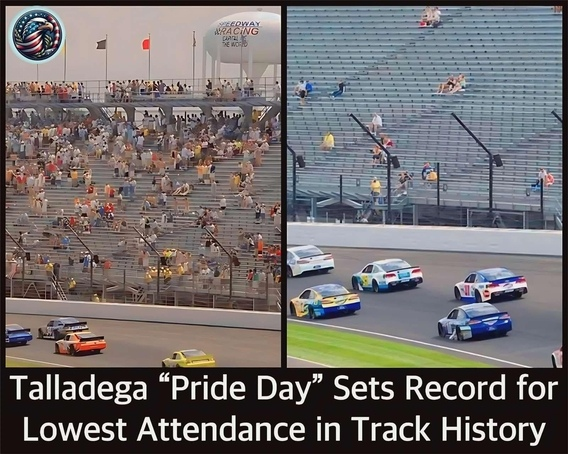 If I was the owner of this track, I would ban homosexuality day, have a Confederate flag day, and one every race after that.