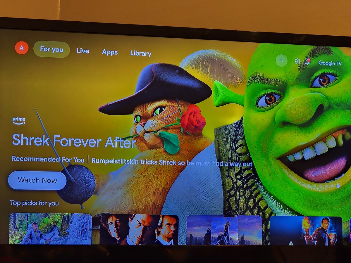 That sure is a description of Shrek Forever After