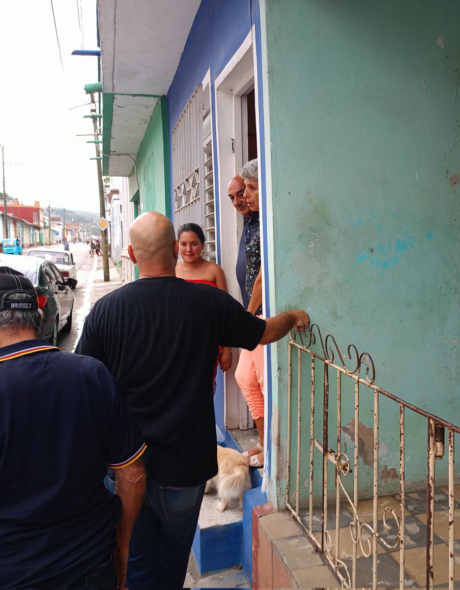 Estamos en Trinidad, Sancti Spiritus, donde mañana estaremos conmemorando la desaparición física de Alberto Delgado Delgado , 'el hombre de Maisinicú', mártir de la Seguridad del Estado. #Cuba #CDRCuba #CubaViveEnSuHistoria