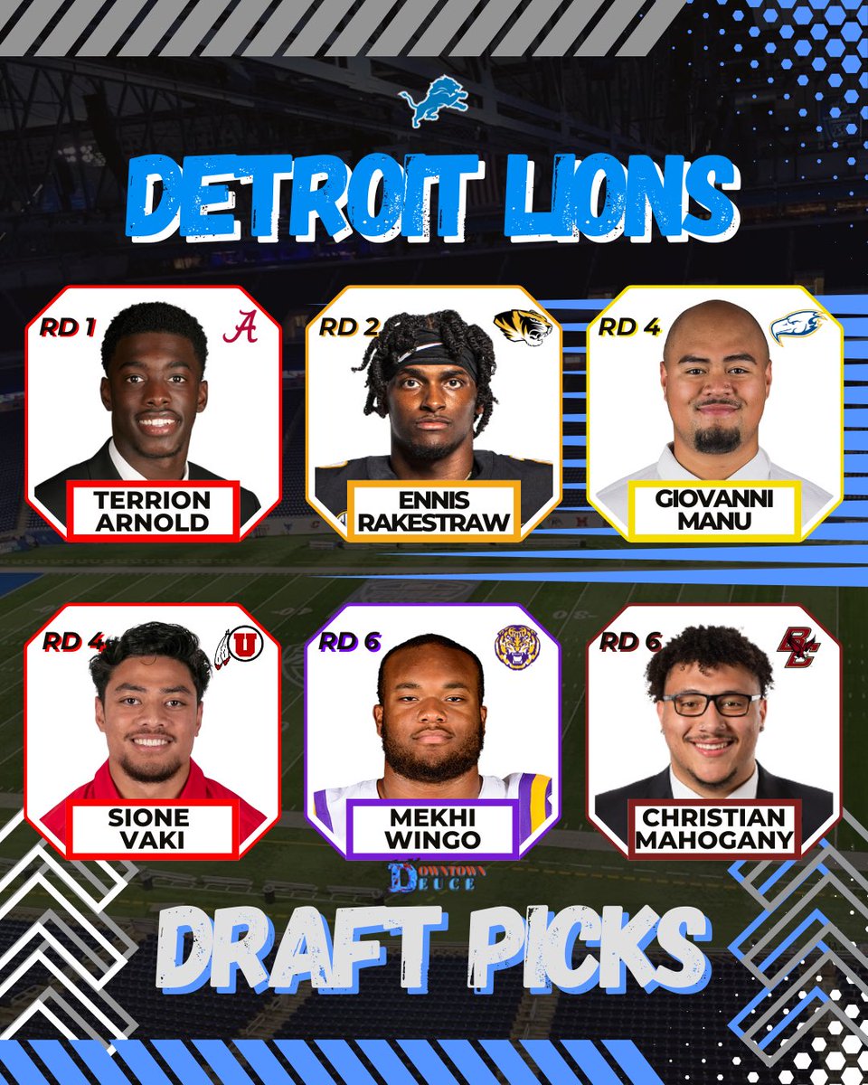 How We Feeling @Lions Fans? #OnePride #NFLDraft 🦁