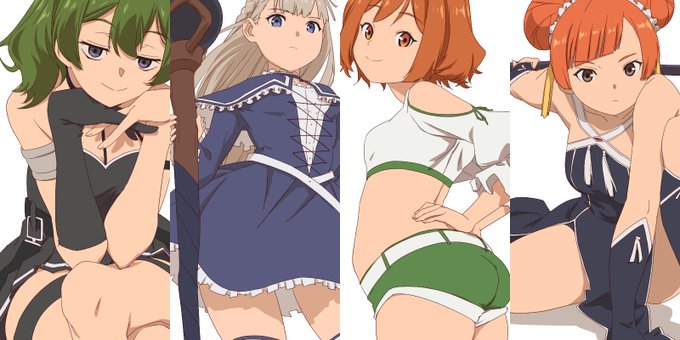 #今月かいた絵を晒そう 2024年冬アニメの偏った続き 