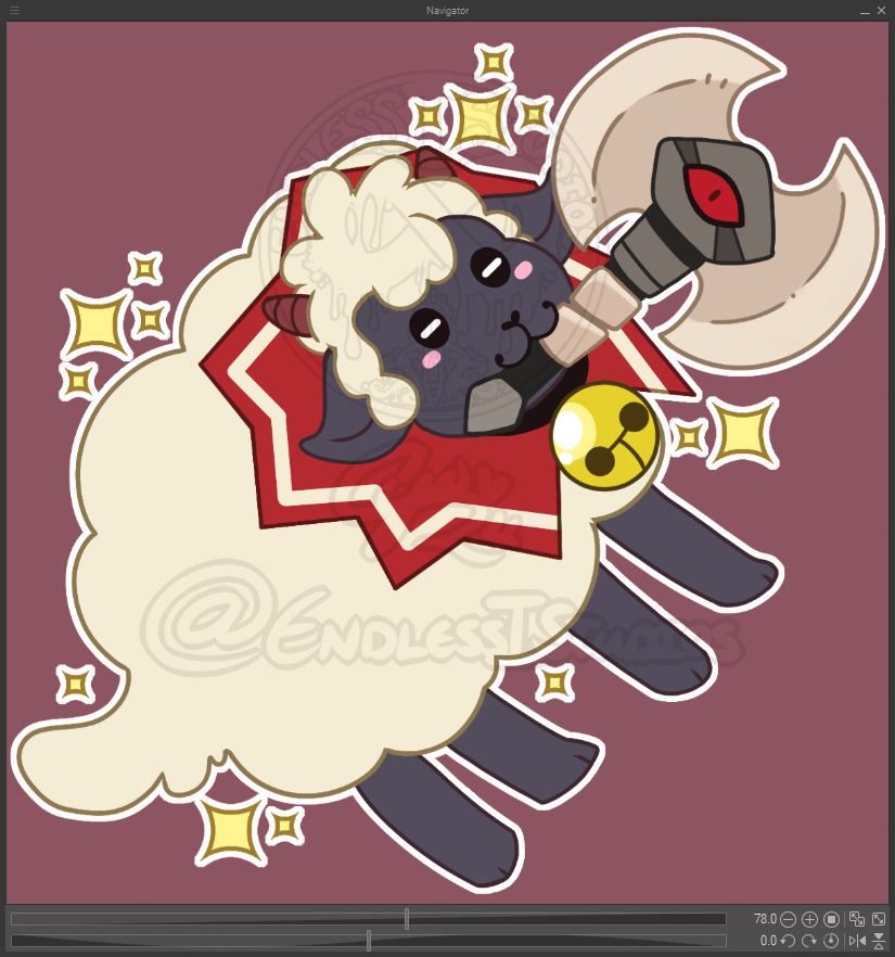 EndlessIStudios's tweet photo. Surprise! I'll be selling these Cult of the Lamb stickers at #FWA2024 I hope everyone will love them as they were absolutely fun to work on!

They will be sold online after the convention and I update my ko-fi shop!

#CultoftheLamb @cultofthelamb 
#cotl #lambert https://t.co/JCFu6aQMd5